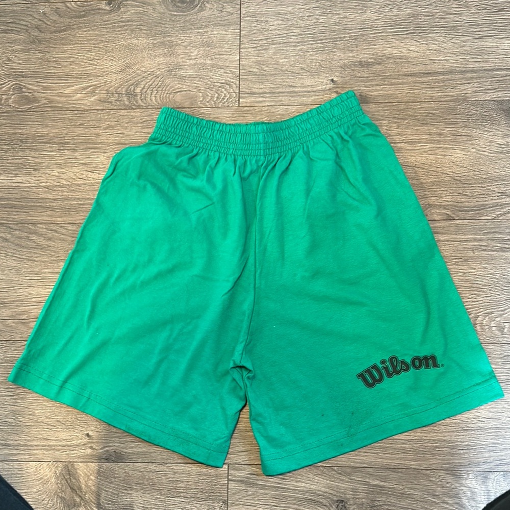 Wilson Green Vintage Athletic Shorts